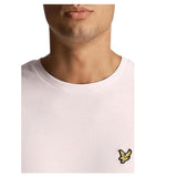 Lyle & Scott Men's relaxed Pocket tee Crew Neck Pink