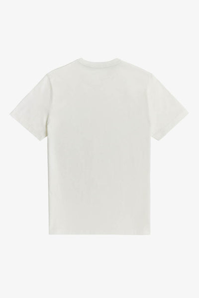 FRED PERRY CREW TEE WHITE