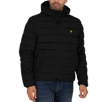 Lyle & Scott Lightweight Puffer Jacket - Black, Warm, Stylish & Durable Jacket