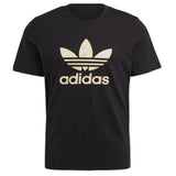 Adidas Camo Infill Tee Black/Cream Men's T-Shirt, Casual Streetwear