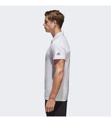 Adidas Men's  Polo White Shirt -Short Sleeve Sportswear