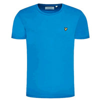 Lyle & Scott Men's Blue Crew Neck T-Shirt Casual Relaxed Fit