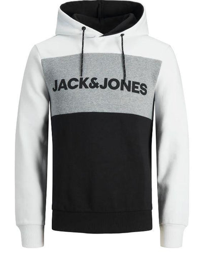 JACK & JONES JJELOGO BLOCKING HOODIE  Logo Hoodie