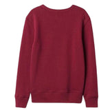 LYLE & SCOTT Crew Sweatshirt Claret Red Men's Casual Pullover Jumper Top