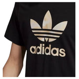 Adidas Camo Infill Tee Black/Cream Men's T-Shirt, Casual Streetwear