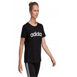 Adidas Women's Lin Slim Tee Black, Casual T-Shirt