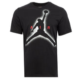 Nike Air Jordan T Shirt Gym Running Tee Mens Black T Shirt Short Sleeve