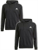 Adidas Hoodie Mens Black Gym Pullover Long Sleeve Hoodie Running Top