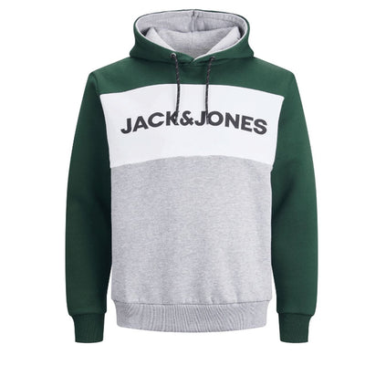 JACK & JONES JJELOGO MEN'S CASUAL PULLOVER SWEATSHIRT