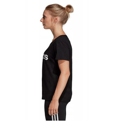 Adidas Women's Lin Slim Tee Black, Casual T-Shirt