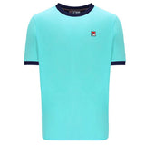 FILA Marconi Tee Turq/Blue Men's Retro T-Shirt