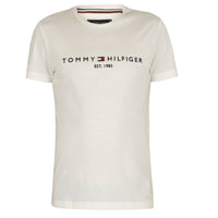 TOMMY HILFIGER CORE LOGO TEE SNOW WHITE