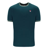 FILA Marconi Tee Forest/Green Men's Retro T-Shirt