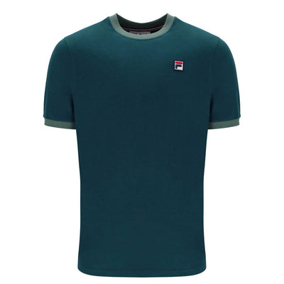 FILA Marconi Tee Forest/Green Men's Retro T-Shirt