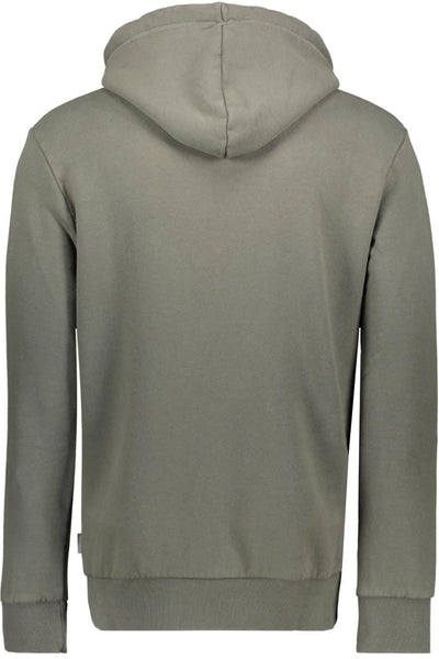 Superdry Mens  Classic Core Logo Hoodie Khaki  Pullover Sweatshirt