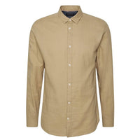 JACK & JONES Twill Long Sleeve Shirt - Men's Casual Button-Down Shirt