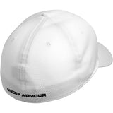 UNDER ARMOUR MENS BLITZRING 3.0 BASEBALL CAP ADJUSTABLE CLASSIC UA WHITE