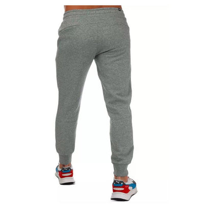 PUMA Grey Joggers Men’s Casual Athletic Sweatpants Comfortable Fit Drawstring Waist