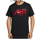 Nike Air Just Do It Tee Black/Red  Men's Swoosh T-Shirt Crew neck Tee