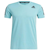 Adidas RU Event Tee L Blue / Black Men's Athletic T-Shirt Short Sleeve