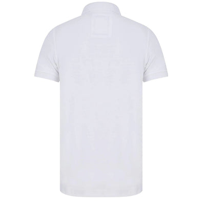 Superdry Classic Pique Polo Shirt White - Men's Casual Top