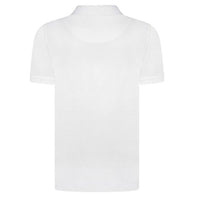 Lyle & Scott Men's short sleeve plain polo White