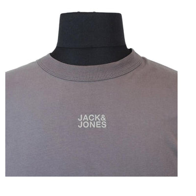 jack & jones men's jwhalfie 3 pack long sleeve tee olive/grey