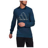 Adidas Sportswear Graphic Crew Sweatshirt Men's Casual Pullover