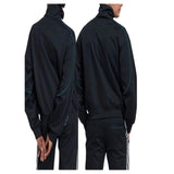 ADIDAS Originals Black Track Top Jacket Men’s Athletic Wear Slim Fit Retro Style