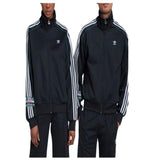 ADIDAS Originals Black Track Top Jacket Men’s Athletic Wear Slim Fit Retro Style