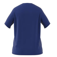 Adidas Women's Minimal Tee Royal Blue Casual T-Shirt Short Sleeve