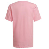 Adidas Kids Flower Print Tee Pink Short Sleeve Shirt