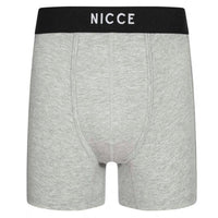 NICCE 3PK ALESI BOXERS GREY MARL – Men's Comfortable & Stylish Underwear Pack