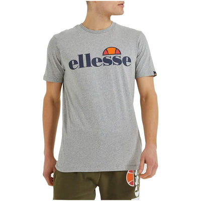 Ellesse   Men's Classic  Sl Prado Tee Gray Logo T-Shirt