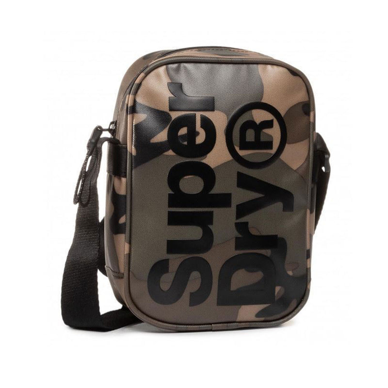 Superdry Bag Camo Unisex Side Bag Messenger Bag Adjustable Strap Zip Nova Trends