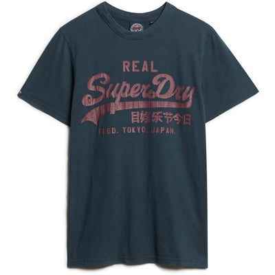 Superdry Herren Classic VI Graphic T-Shirt - Men’s Casual Logo Tee