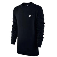 Nike Club Fleece Crew Navy Sweatshirt Men’s Pullover Warm Casual Athletic Sweater