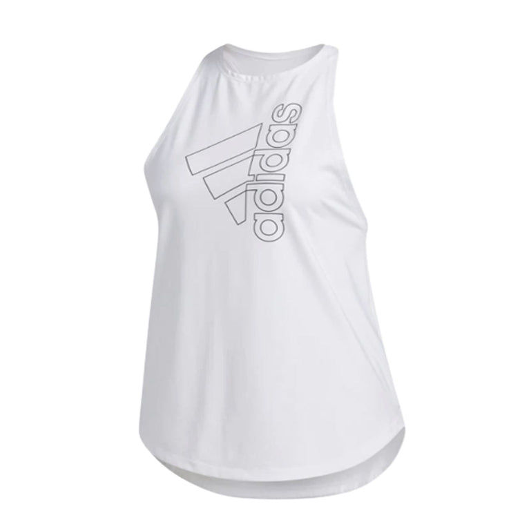 Adidas Women’s Tech BOS Tank Top - White, Lightweight & Stylish