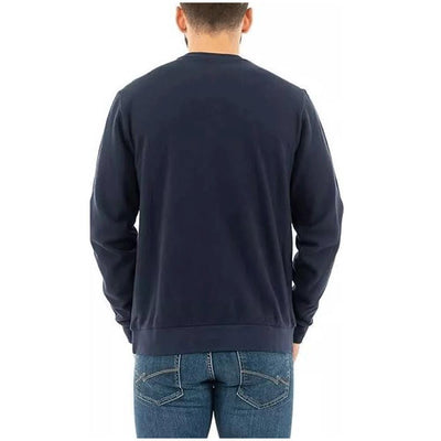 Sergio Tacchini Men's Delman Sweater Deep Navy/White - Casual Knit Pullover