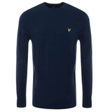 LYLE & SCOTT Men's Crew Sweat Navy Pullover Sweatshirt Casual Cotton Jumper