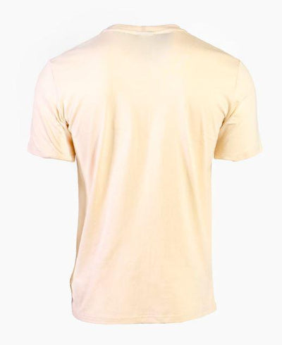 Ellesse Beige T-Shirt Regular Fit Men's Casual Short Sleeve Top