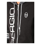 Sergio Tacchini Men's Darwin Sweater Black/Ebony Crewneck Jumper