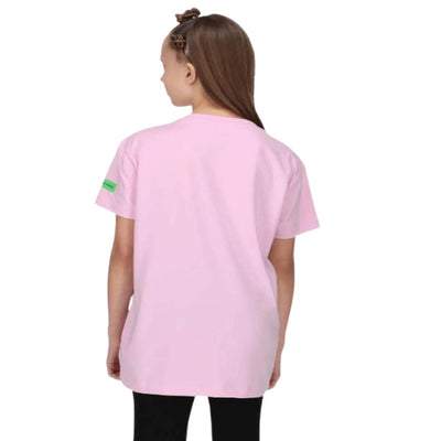 Adidas Youth AR MMK Tee Pink Kids Athletic T-Shirt Casual Short Sleeve