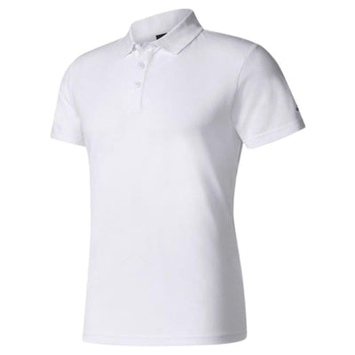 Adidas Men's  Polo White Shirt -Short Sleeve Sportswear