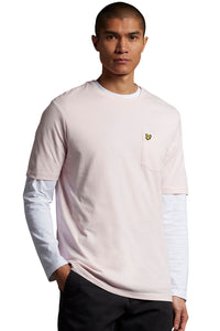 LYLE & SCOTT Men's Relaxed Pocket T-Shirt  Casual Crew Neck Tee