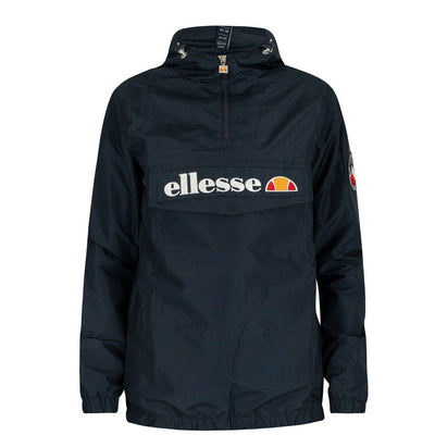 Ellesse Jacket Overhead Hoodie Quarter Zip Hoody Kangaroo Pockets Tops