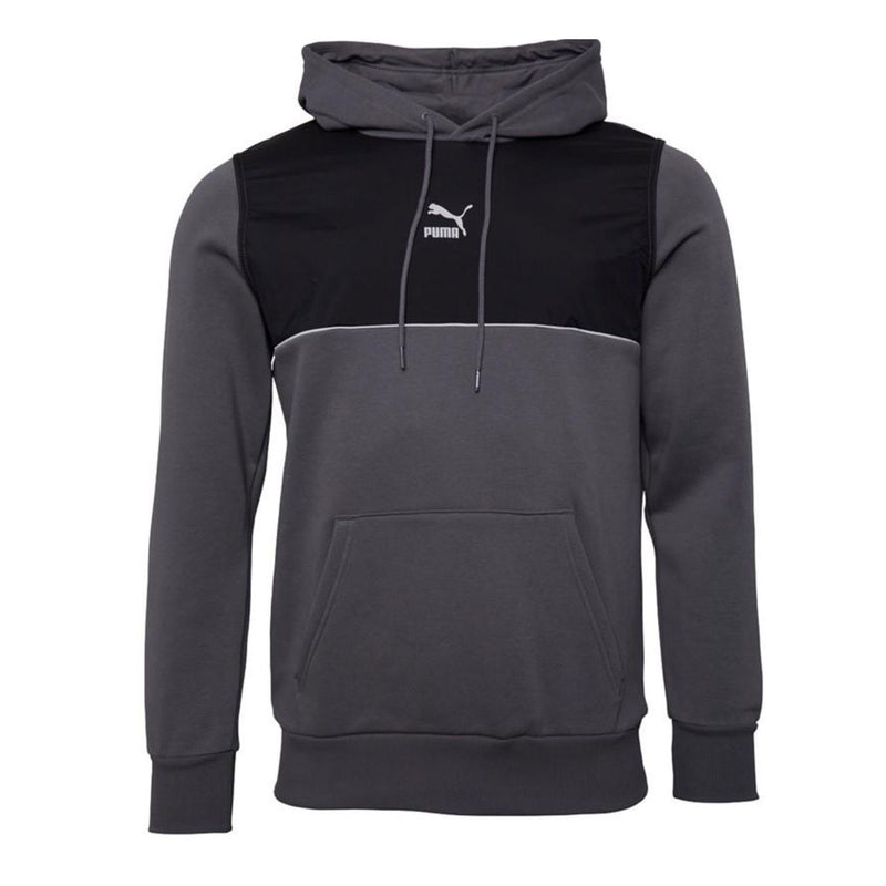 Grey and hotsell black puma hoodie