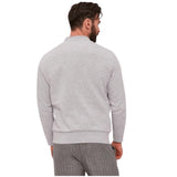 LYLE & SCOTT Bottom Branded Crew L Grey - Men's Casual Sweatshirt Top