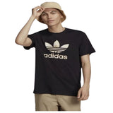 Adidas Camo Infill Tee Black/Cream Men's T-Shirt, Casual Streetwear