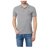 Lyle & Scott Men's Organic Cotton plain Polo shirt casual top